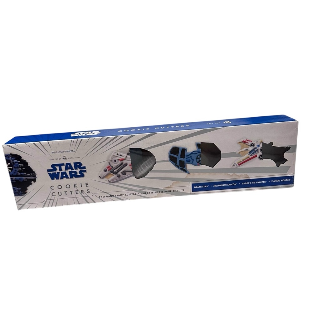 Williams-Sonoma Star Wars Cookie Cutters‎ Set of 4 Like New